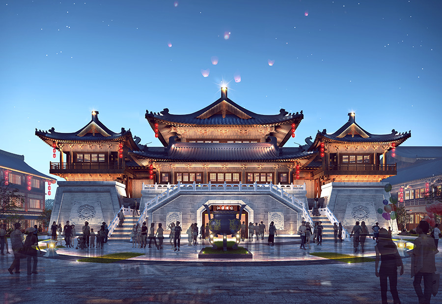 三河口鵲渚文化街區(qū)